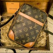 Louis Vuitton Danube Monogram Shoulder Bag Crossbody