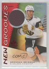 2024-25 Upper Deck SP Game Used New Grooves Jersey Brendan Brisson #NG-14 03uh