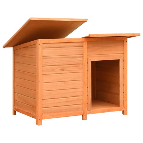 Dog Cage Solid Pine & Fir Wood 120x77x86 J6L7 - Picture 3 of 12