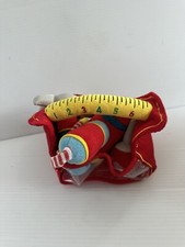 Melissa and Doug Plush Baby Toddler Preschool 8 Piece Tool Box with Plush Tools