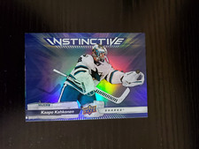Kaapo Kahkonen - 2023-24 Upper Deck Series 2 Instinctive Insert IN-14