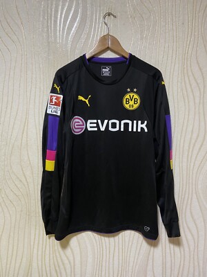 BORUSSIA DORTMUND 2016 2017 GOALKEEPER SHIRT JERSEY PUMA 749813 sz