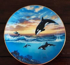 Vanishing Gentle Giants Orcas Jumping for Joy Limited Edition