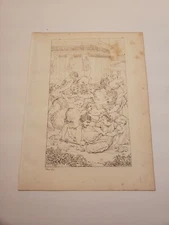 The Massacre of the Innocents c. 1805 Engraving Raphael Plate 227