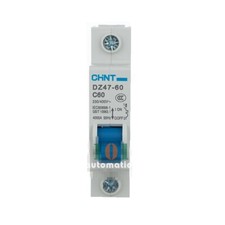 QTY:5 NEW FOR CHNT DZ47-60 C60 AC230/400V 1P 60A Circuit Breaker