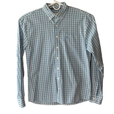 Johnnie O Hangin Out Shirt LS Mens Size Medium Multi Color Plaid Button Down