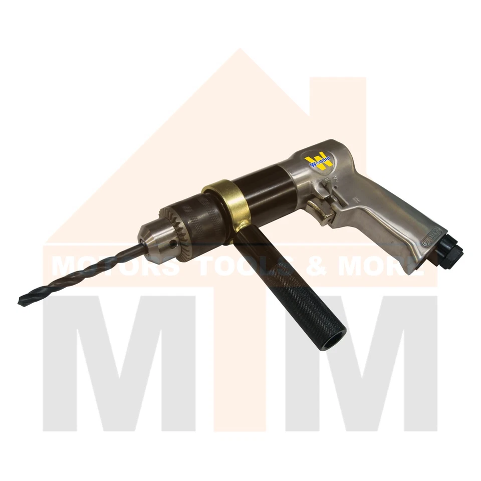 1/2" Air Drill Reversible Pneumatic Professional Workshop Trade Quality - image 4 of 4