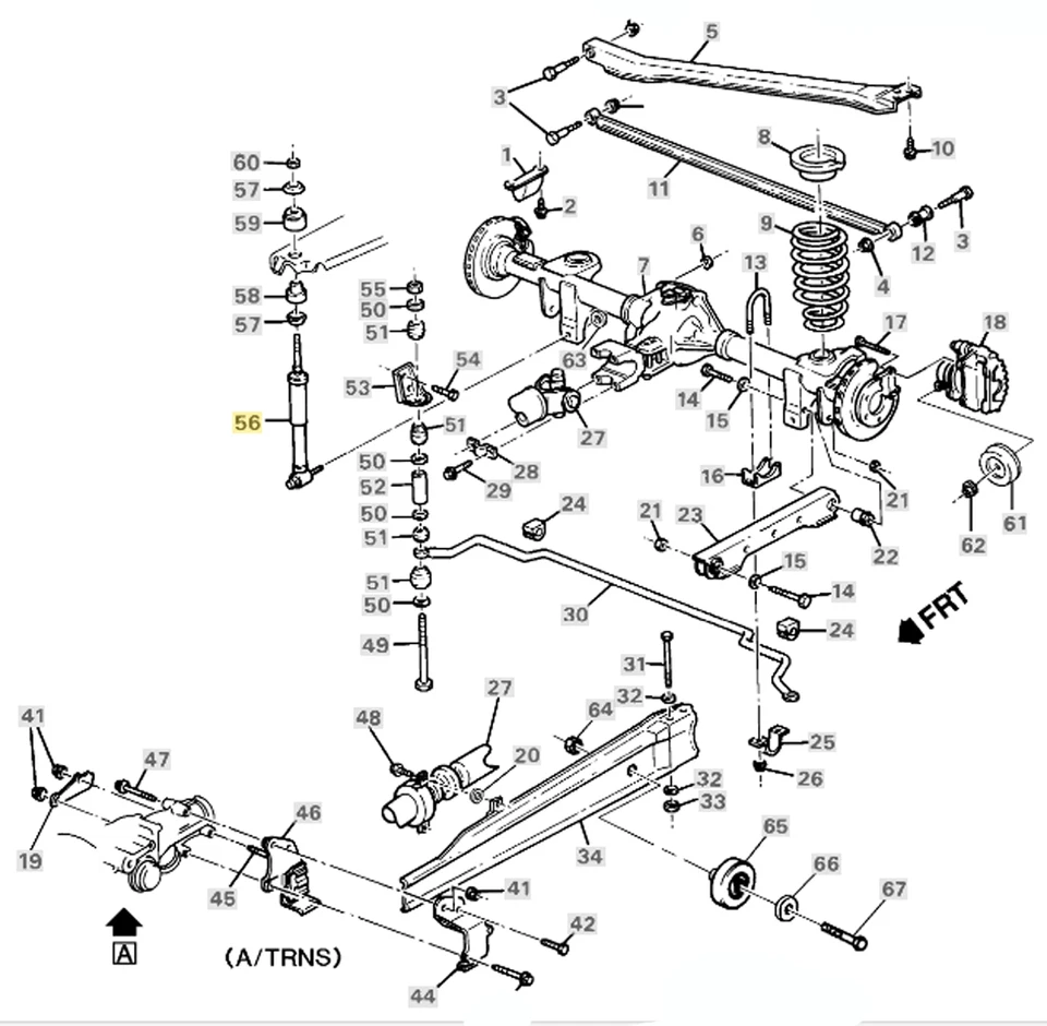 Genuine De Carbon Shocks Struts Set 1992 2002 Chevrolet Camaro Pontiac Firebird - Image 2 of 4
