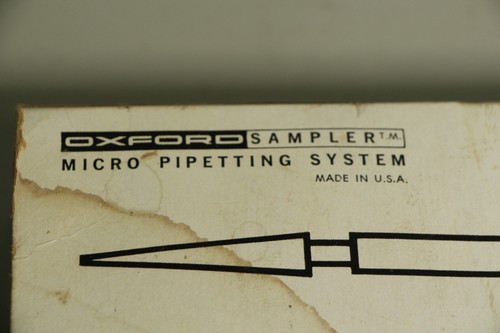Pipeta sampler de precisión Oxford vintage - Imagen 6 de 6