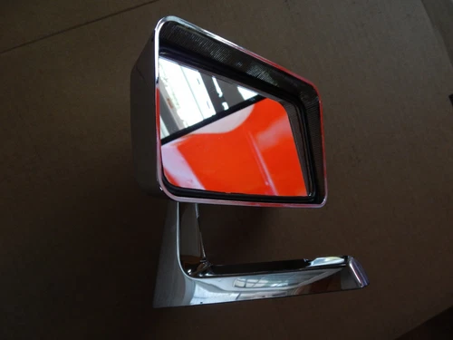 Rectangle Exterior Rearview Door Mirrors & Gaskets Kit PAIR Universal Chrysler