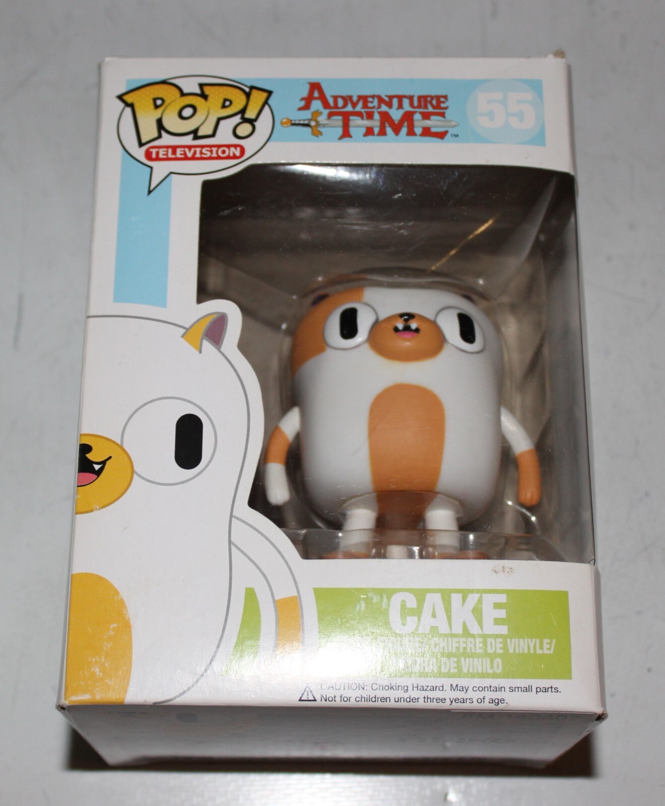 Funko Pop Vinyl Adventure Time Cake #55 In Box Nm