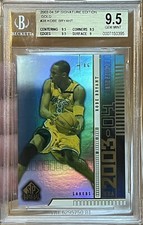 BGS 9.5 KOBE BRYANT 2003 Upper Deck SP Signature Edition GOLD #’d /100 Lakers