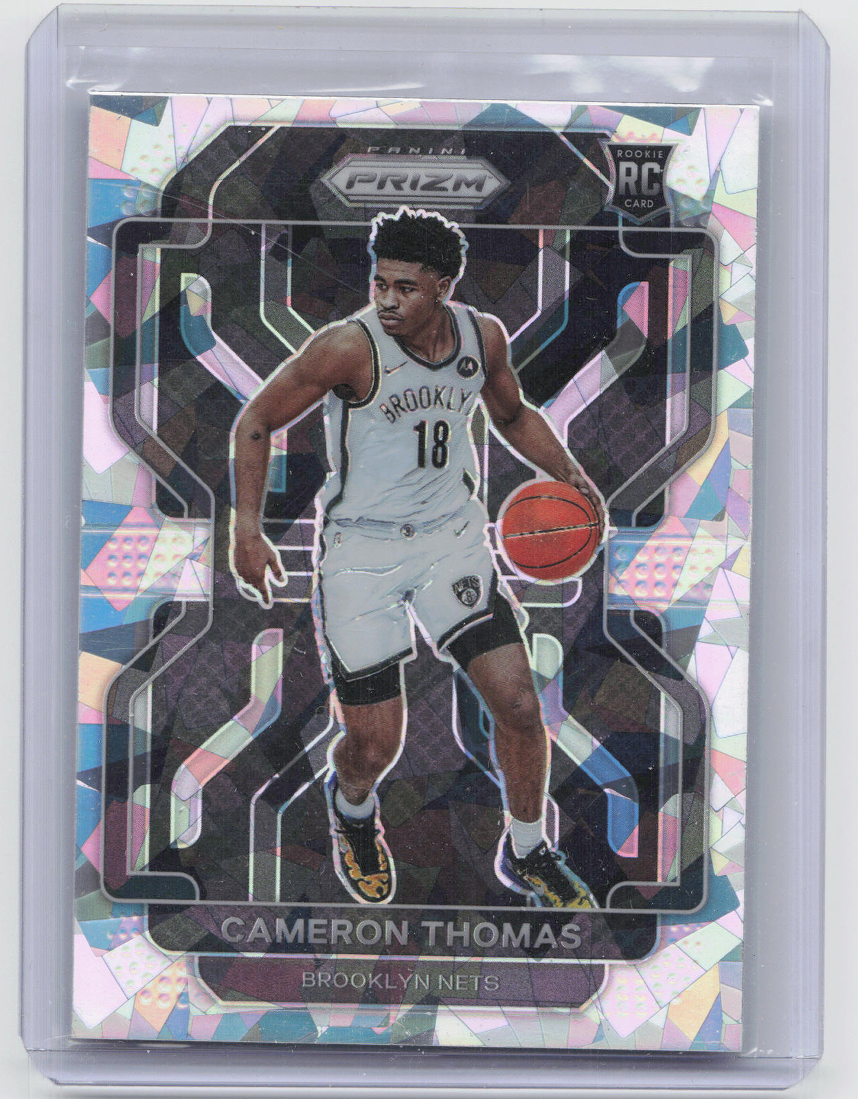 2021-22 Panini Prizm #297 Cameron Thomas Ice