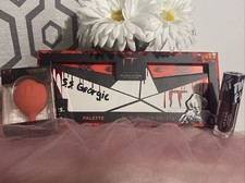 Makeup Revolution X IT Chapter II Lot 3 Items Eyeshadow Palette/Sponge/lip Stain