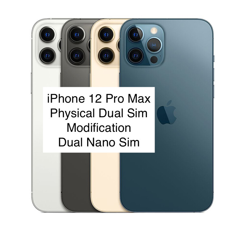 iPhone 12 pro max 128gb デュアルSIM The Dual SIM iPhone - 12 Pro Max - A2412 (How it Works