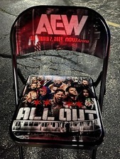 AEW ALL OUT 2024 PPV Ringside Event Chair Chicago IL