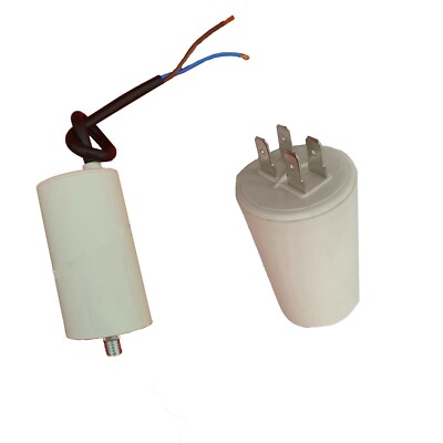 Elektromotor Laufkondensator 2uf bis 100uf mfd 400/450v mit Zuleitung neue Kondensatoren