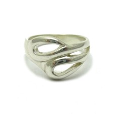 Plain Stylish Sterling Silver Ring Genuine Hallmarked Solid 925 Handmade Empress