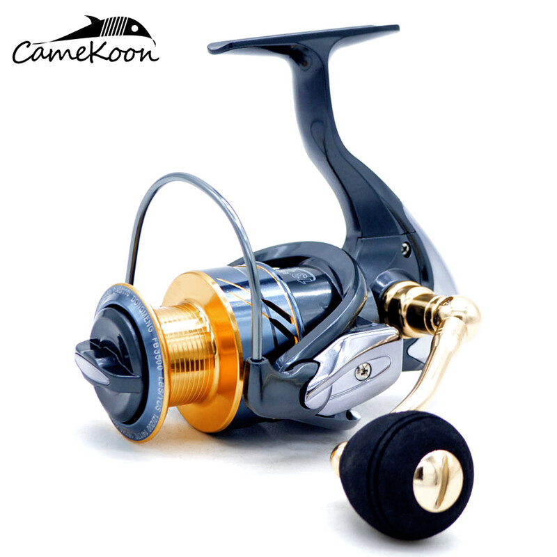 Spinning Fishing 5+1 Bearings Gear Ratio Smooth Saltwater Surf  Reels
