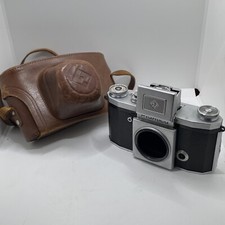 Vintage KW PRAKTICA Body Great 35mm camera WORKS First Model 1949-52 Very Scarce
