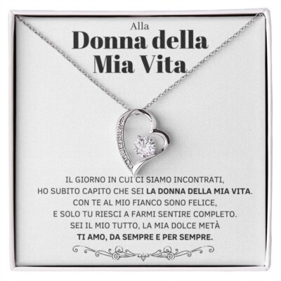 Collana Per Dottoressa Con Ciondolo Cuore - Regalo Personalizzato In Argento O Oro