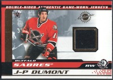 J-P Dumont Scott Young Double Sided Jersey #31 2001-02 Pacific Memorabilia