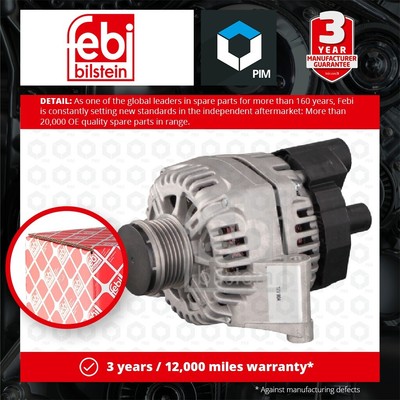 Alternator fits FIAT GRANDE PUNTO 199 1.3D 2005 on 199A2.000 46823547 51784845