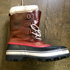 sorel men's caribou wool boot