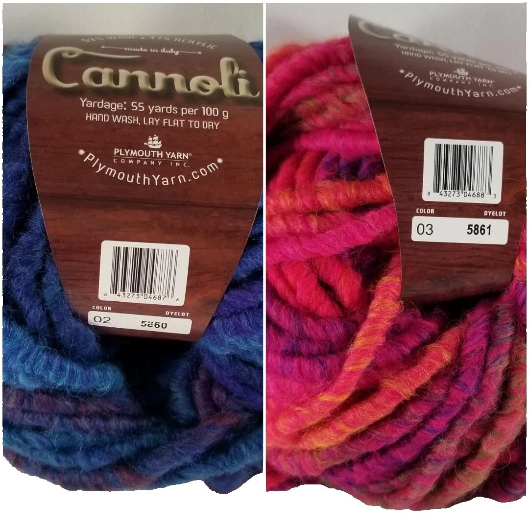 Crochet Multi-Color Chunky Yarn Yarns