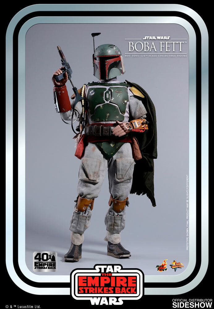 1/6 Star Wars Boba Fett 40th Anv MMS574 Sideshow Collectibles