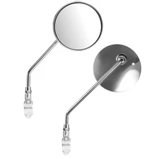 Vintage Bike Mirror - Metal Bicycle Rearview Mirrors for Bike Handlebars