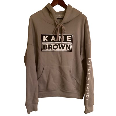 Kane Brown KB Concert Tour Merch Pullover Hoodie Fleece Sweatshirt Sz  Medium