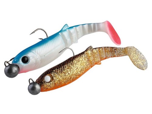 Savage Gear Cannibal Shad 6,8cm 8pc Leurre souple Brochet Perche COULEURS - Photo 2/6