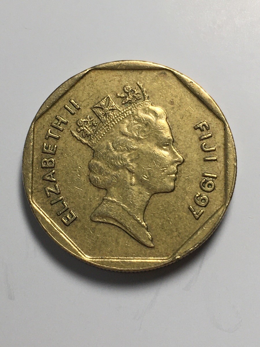 1997 Fiji Queen Elizabeth II 1 Dollar Coin | eBay