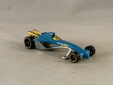 Hot Wheels Greased Lightnin 2011 Indy 500 Blue OH5SPs