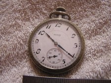 Antique Art Deco Elgin Pocket Watch 17 Jewels