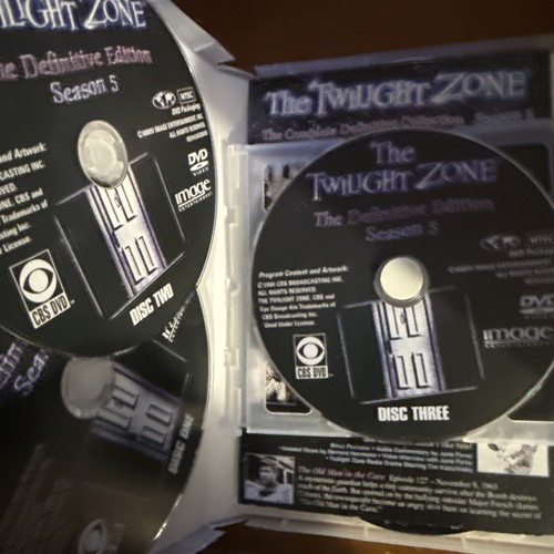 The Twilight Zone - Season 1 Thur 5 2016, 6-Disc Set) The Definitive Edition - Picture 9 of 9