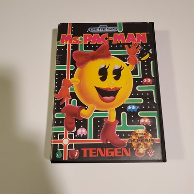Ms. Pac-Man (Sega Genesis, 1991) ☆ Complete ☆