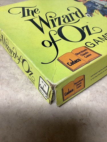 Vintage The Wizard Of Oz MGM Movie Board Game 1974 Cadaco No. 406 Complete. - Picture 5 of 8