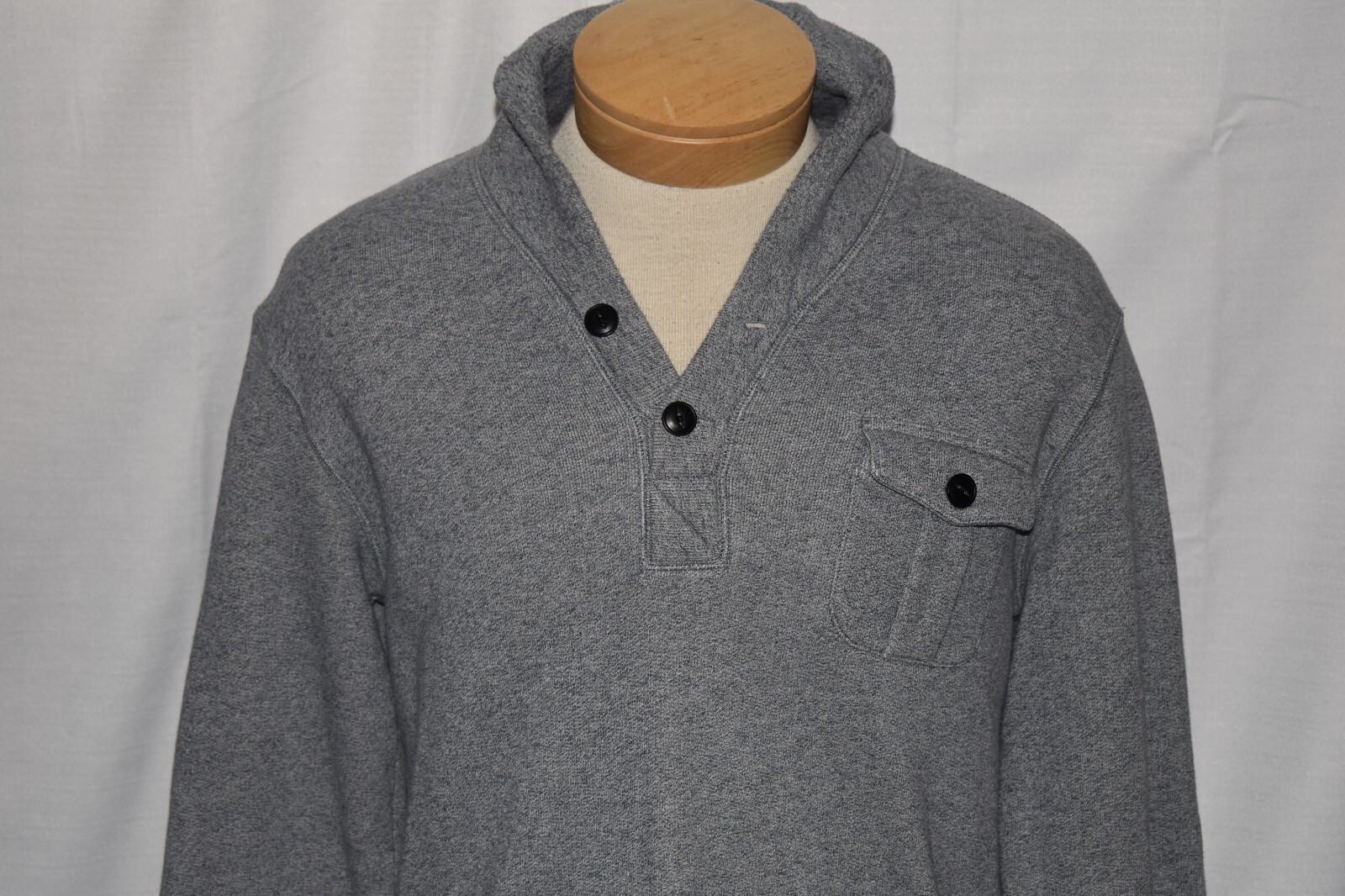 PENDLETON Medium Men's Collared Cotton Blend Flee… - image 6