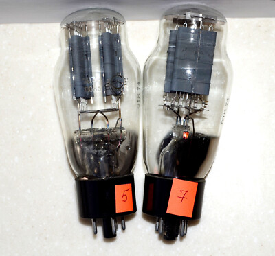 2pcs 5C3S = 5U4G, 5U3C Rectifier Tube SVETLANA Soviet MATCHED PAIR 06/1983 NEW