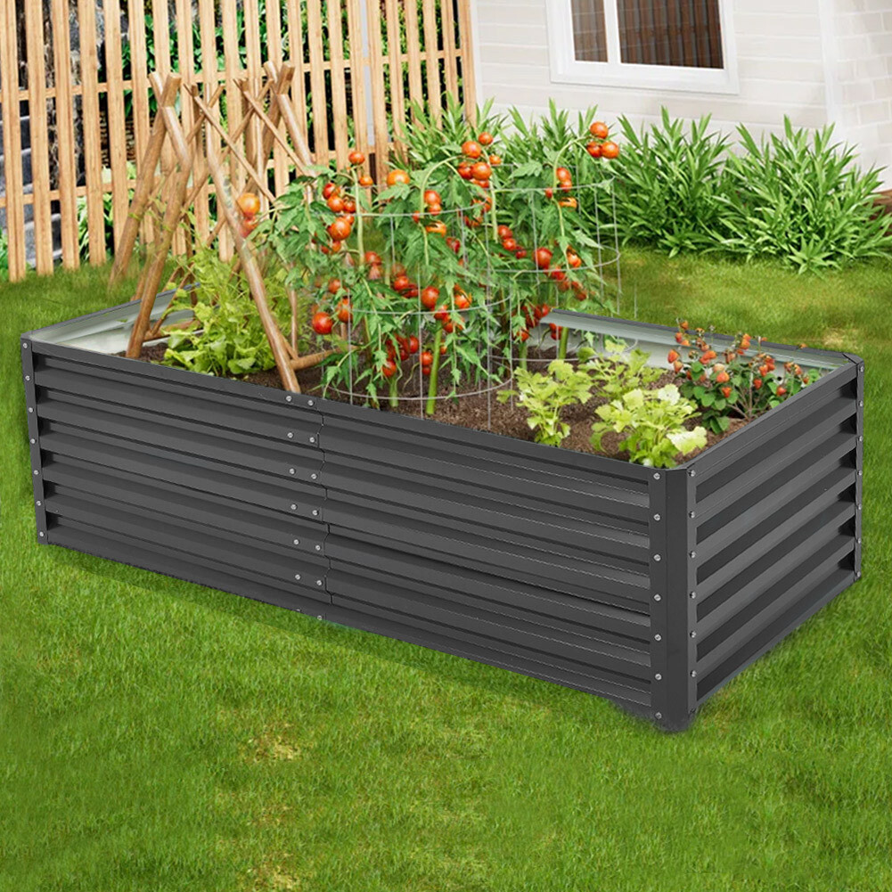 Metal Trough Planter Boxes
