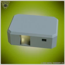 British Type 28a Pillbox FW3-28a - WW2 Bunker scenery terrain scale model 