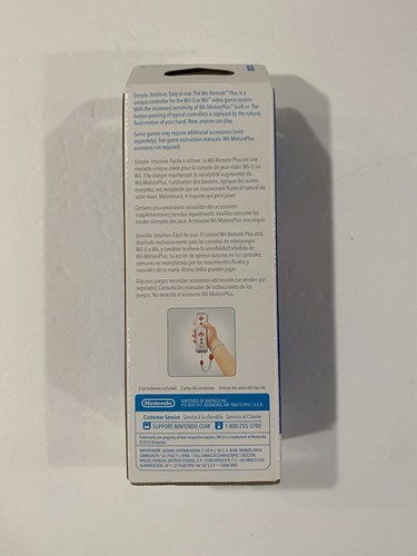 Official Nintendo Wii Remote Plus (TOAD Edition) OEM. Brand New Sealed! - Picture 3 of 5