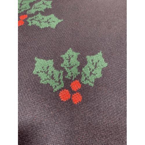 LuLaRoe Womens Size 2XL Holiday Sweater Christmas Navy Blue Holly 2X XXL NWT - Picture 2 of 6