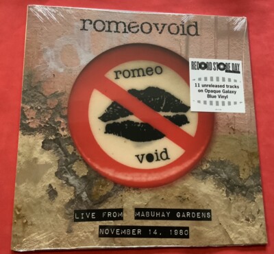 ROMEO VOID LIVE FROM THE MABUHAY GARDENS GALAXY BLUE VINYL  RSD 23  MINT SEALED