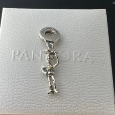 AUTHENTIC PANDORA TOY STORY WOODY CHARM + BOX #94