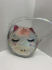 Unicorn Purse Crossbody Purse Girls 7  Iridescent Pink