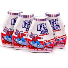 Zero Calorie Cherry Liquid Water Enhancer Drink Mix, Natural Flavor Drops, Sugar