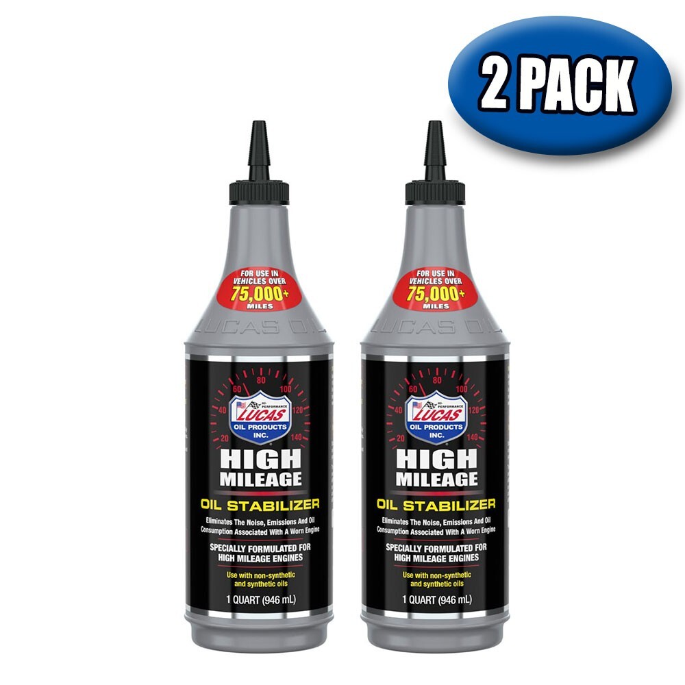 10118 High Mileage Oil Stabilizer 32 Oz. Bottle - 2 Pack